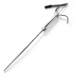Wiltec Heizöl Diesel Fasspumpe 16-18 L/Min Hebelpumpe Handpumpe Fassverschraubung