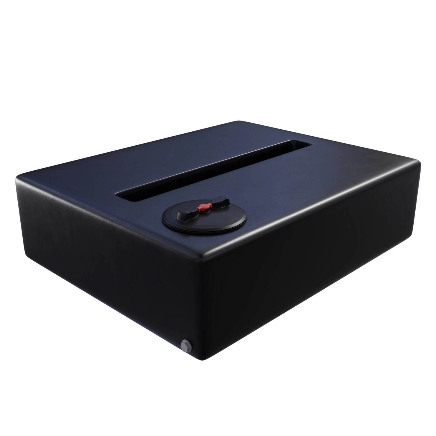 KMND 400L Rechteckig Trinkwasser Wassertank Schwarz