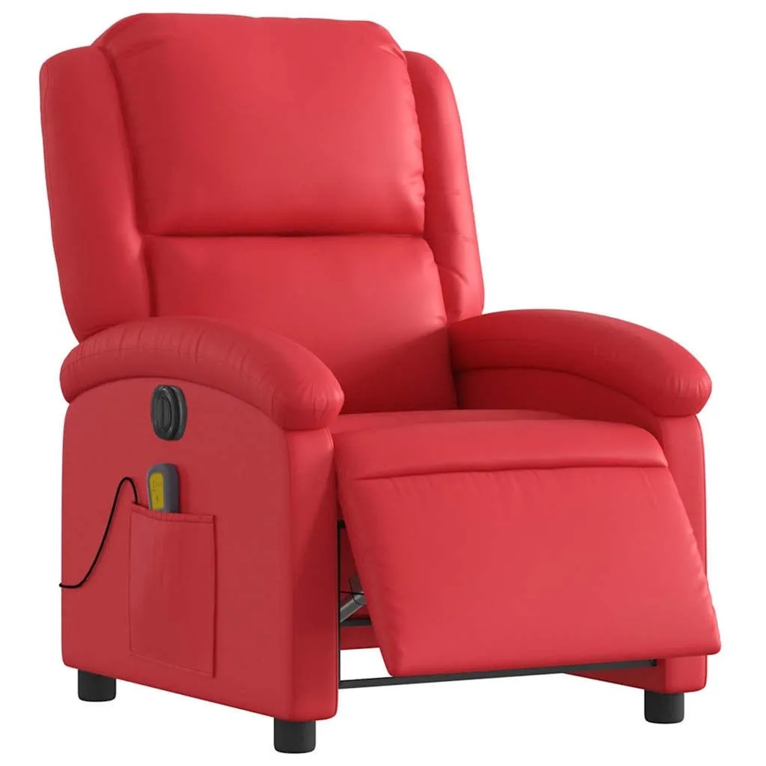 vidaXL Massagesessel Elektrisch Rot Kunstleder 3204224 günstig online kaufen