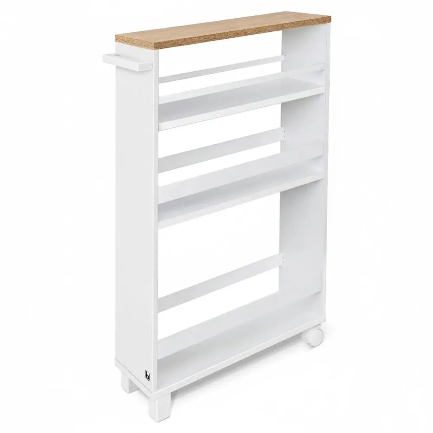 Bomoe Nischenregal 15cm Breit Hylla 79x50cm Weiß & Eiche