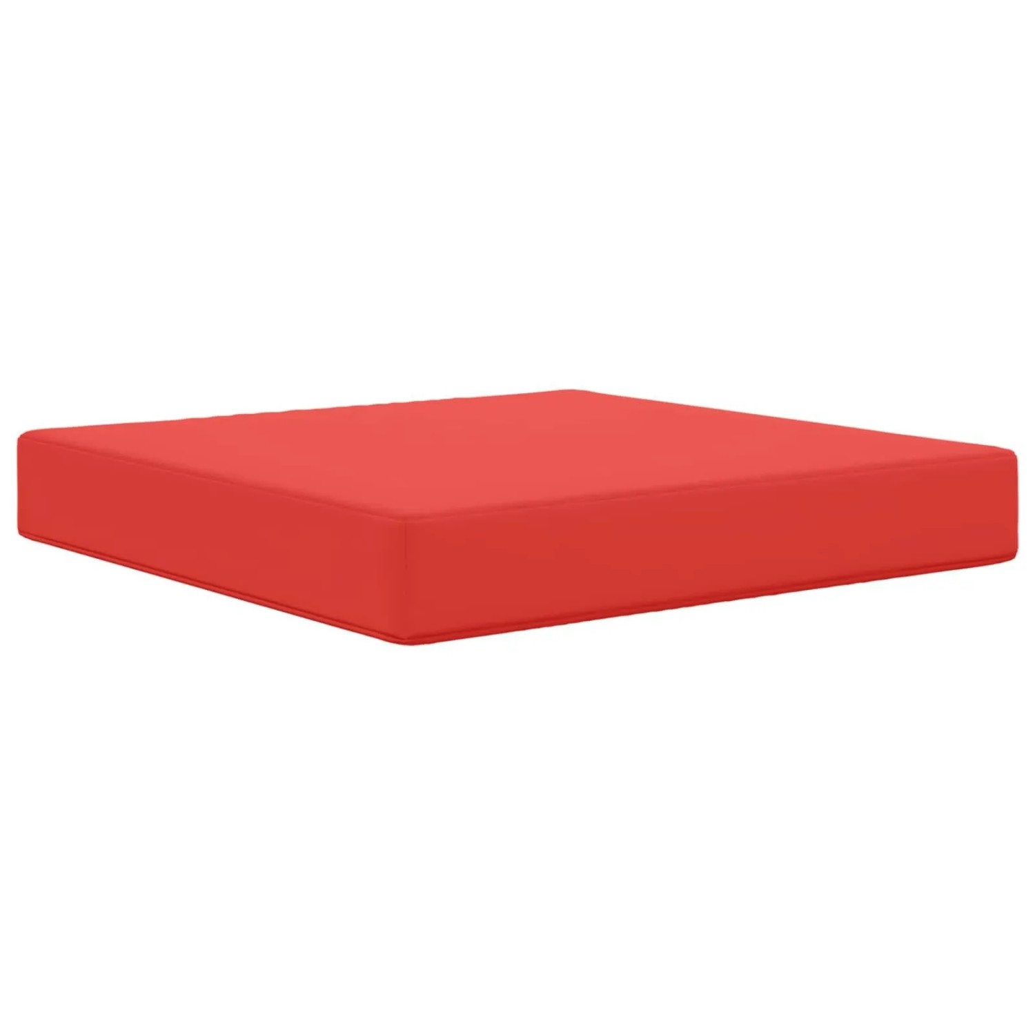 vidaXL Sofakissen für Draußen Rot 60 x 60 x 8 cm Polyester 900699