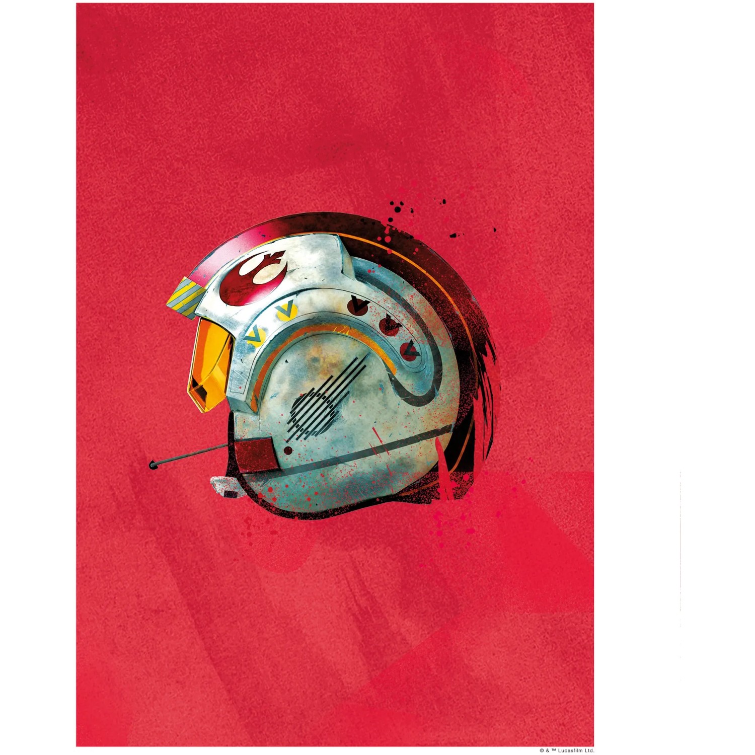 Komar Wandbild Star Wars Pilot 30 x 40 cm
