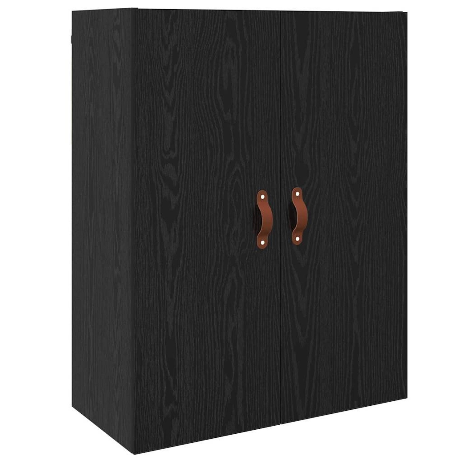 vidaXL Wandschrank Schwarz 69,5 x 34 x 90 cm Holzwerkstoff 879509 günstig online kaufen