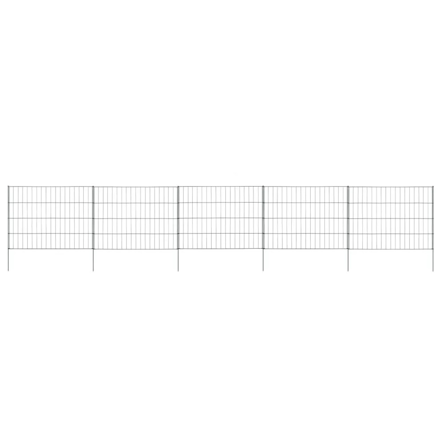 vidaXL Gartenzaun Set 115x79 cm Grün 146105 günstig online kaufen