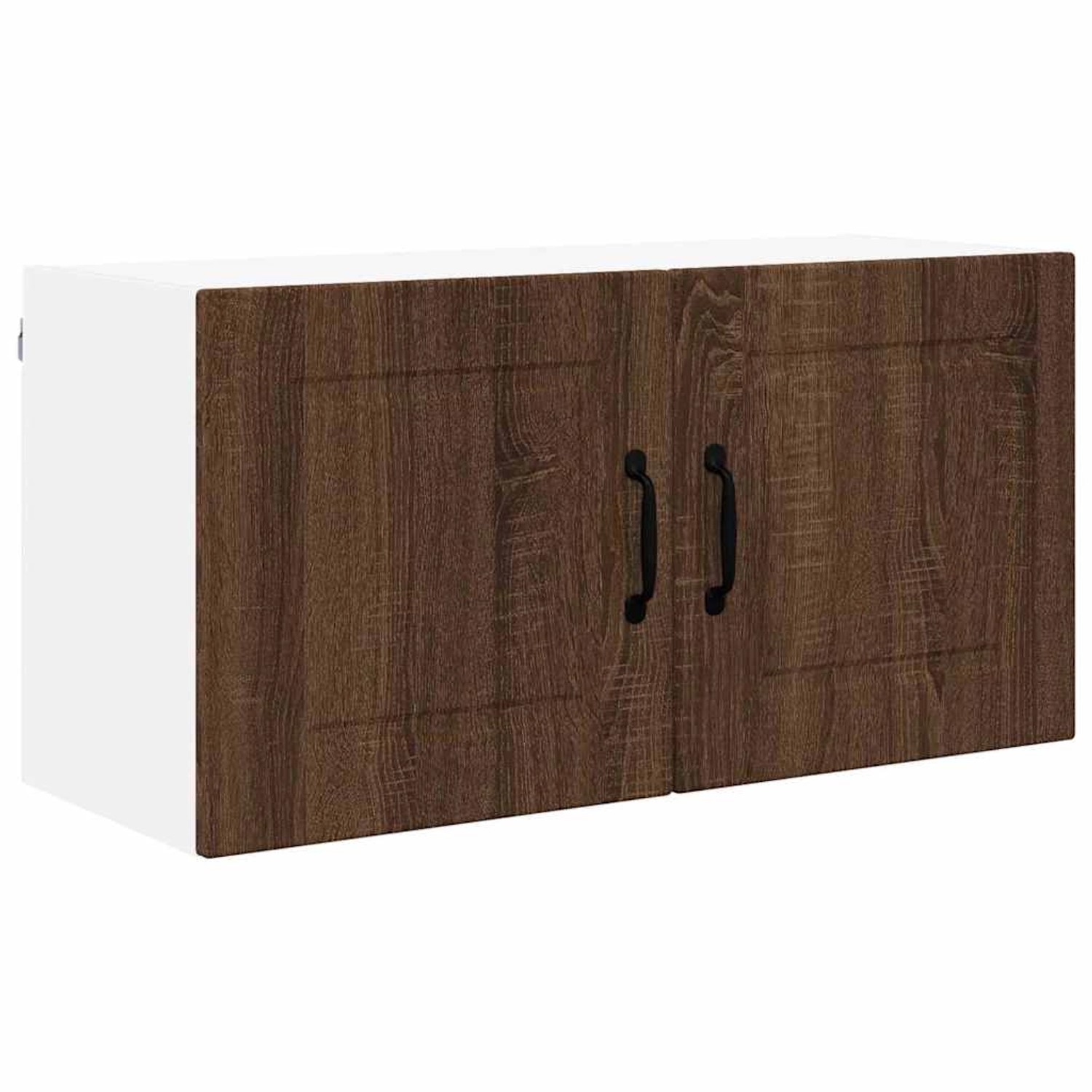 vidaXL Küchenwandschrank mit Regal Braun Eichen-Optik 80 x 31 x 40 cm 88529 günstig online kaufen
