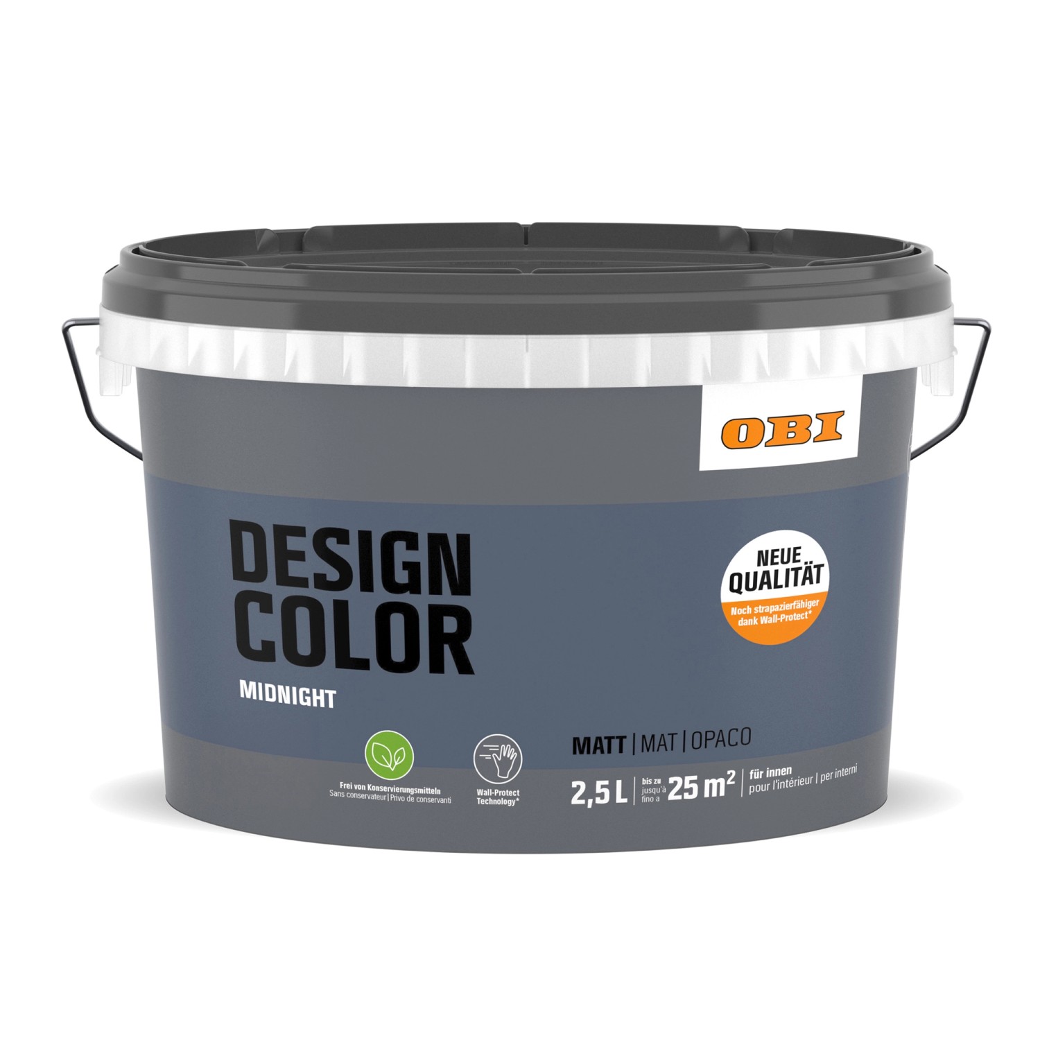 OBI Design Color 2,5 l Tiefes Mitternachtsblau
