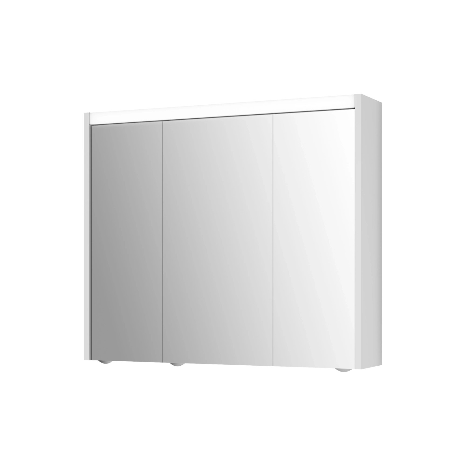 Jokey Spiegelschrank Sarto III 80 cm x 68 cm Weiß Hochglanz günstig online kaufen