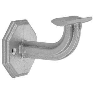 SOTECH Handlaufhalter RUSTICAL Silber Höhe 67 mm Ausladung 67,5 mm für Handläufe mit Ø 45 mm