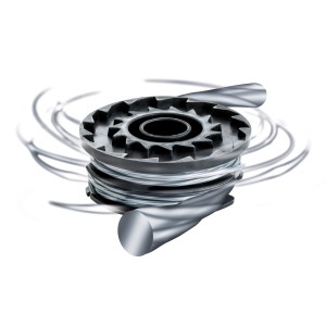 LUX Trimmerspule T778 mit Doppelfaden (Ø 1,5 mm) für Rasentrimmer.