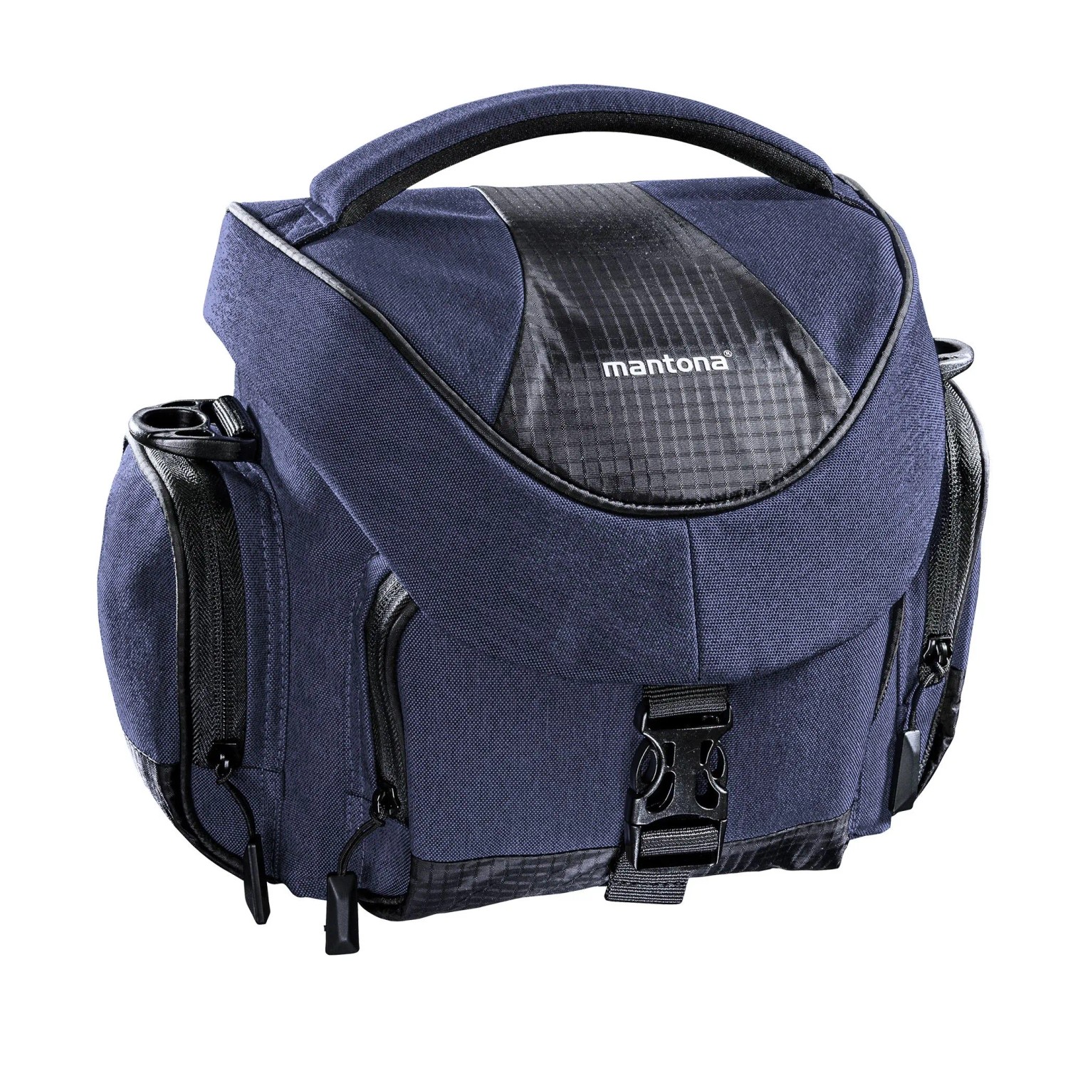 Mantona Premium Kameratasche Blau