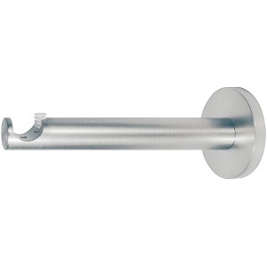 Mydeco Gardinenstangen-Halterung Function in Edelstahl-Optik für Stangen mit Ø 1,6 cm.