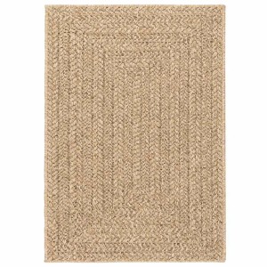 vidaXL Teppich ZIZUR Beige 120x170 cm Jute-Optik Indoor und Outdoor 4010394
