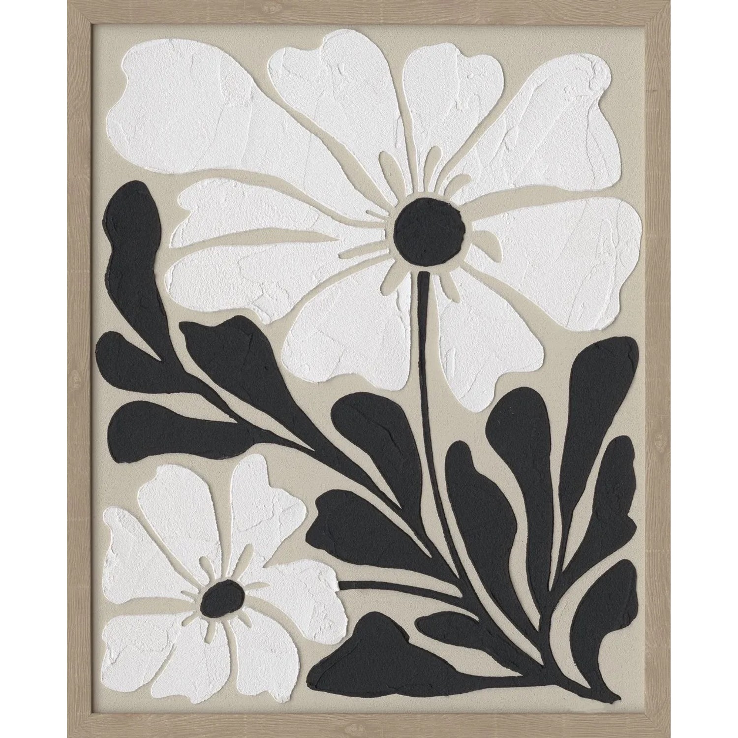 Art Universe Leinwandbild Boho Flowers 40 x 50 cm
