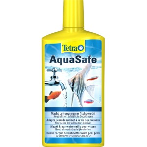 Tetra AquaSafe Wasseraufbereiter 500ml für Aquarien.