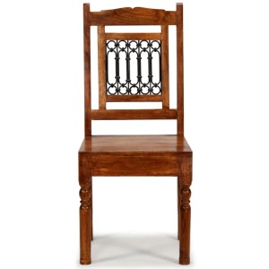 vidaXL Esszimmerstühle 4 Stk Massivholz Klassisch 275271