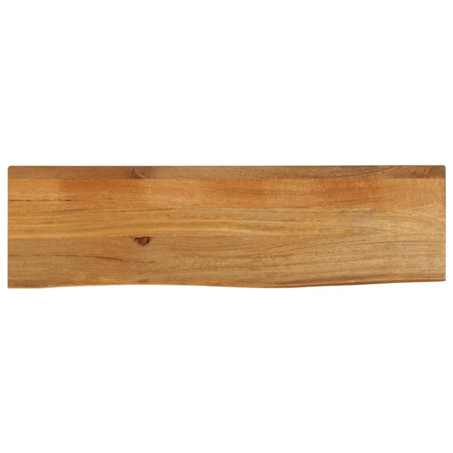 vidaXL Tischplatte mit Baumkante 110x20x3,8 cm Massivholz Mango 370565