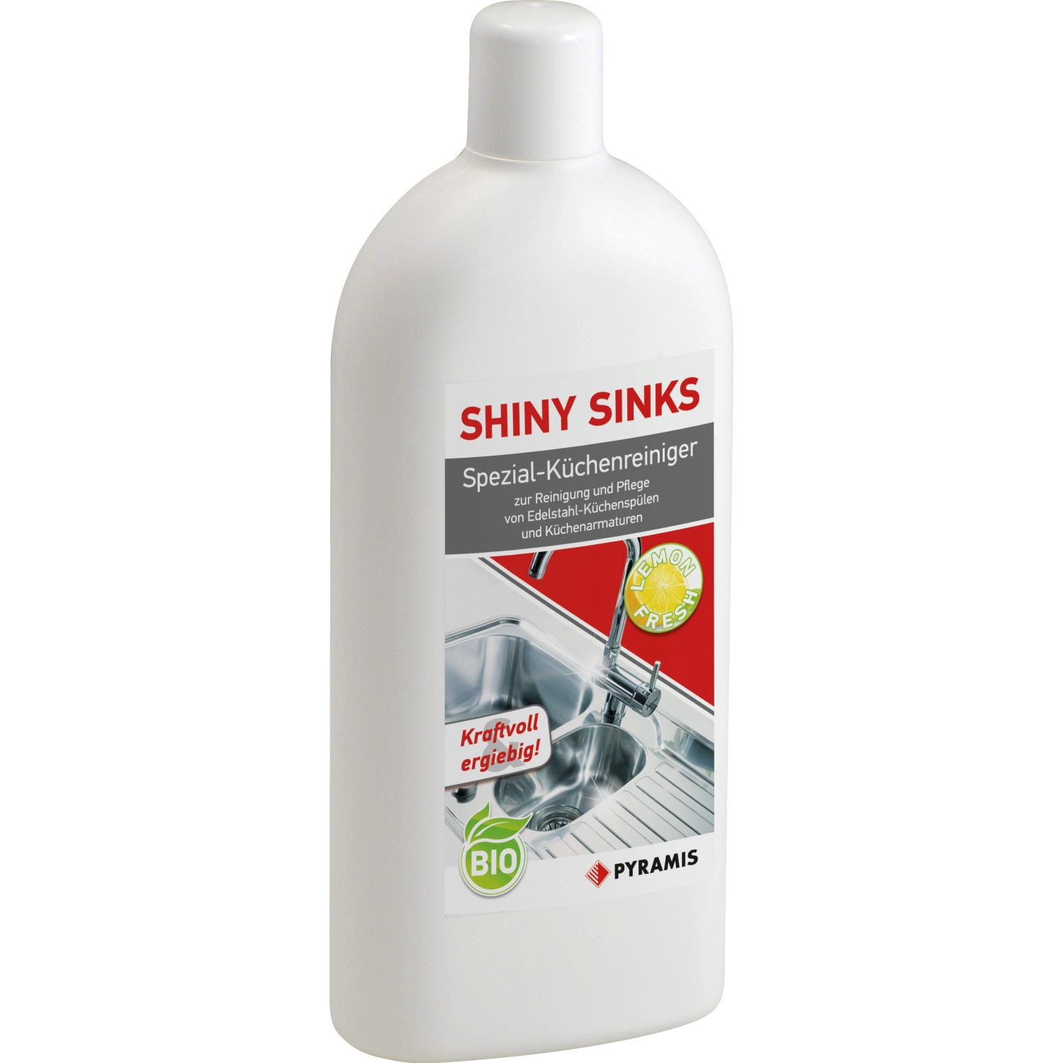 Pyramis Reinigungsmittel Shiny-Sinks für Edelstahlspülen