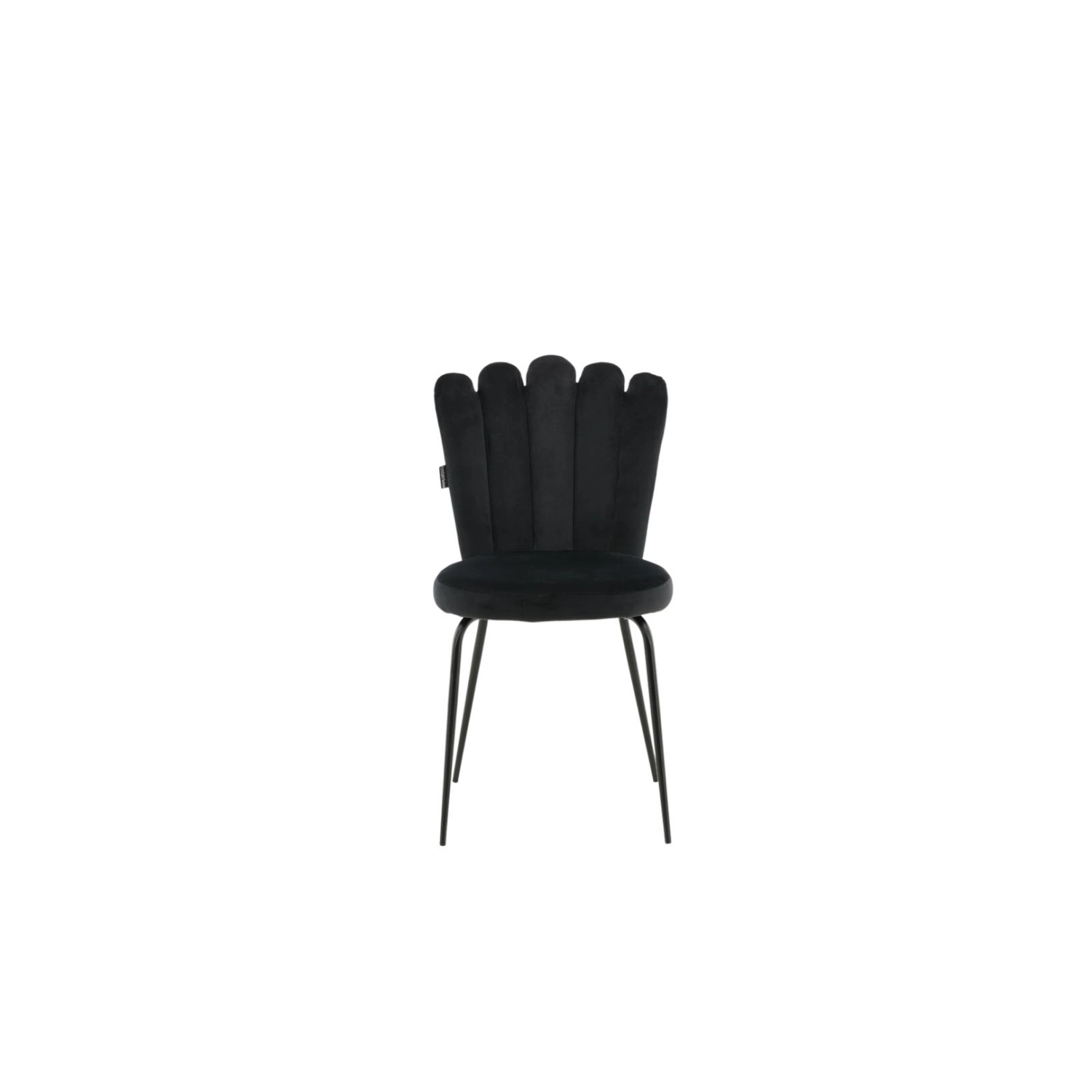 ebuy24 Limhamn Esszimmerstuhl Velour Schwarz günstig online kaufen