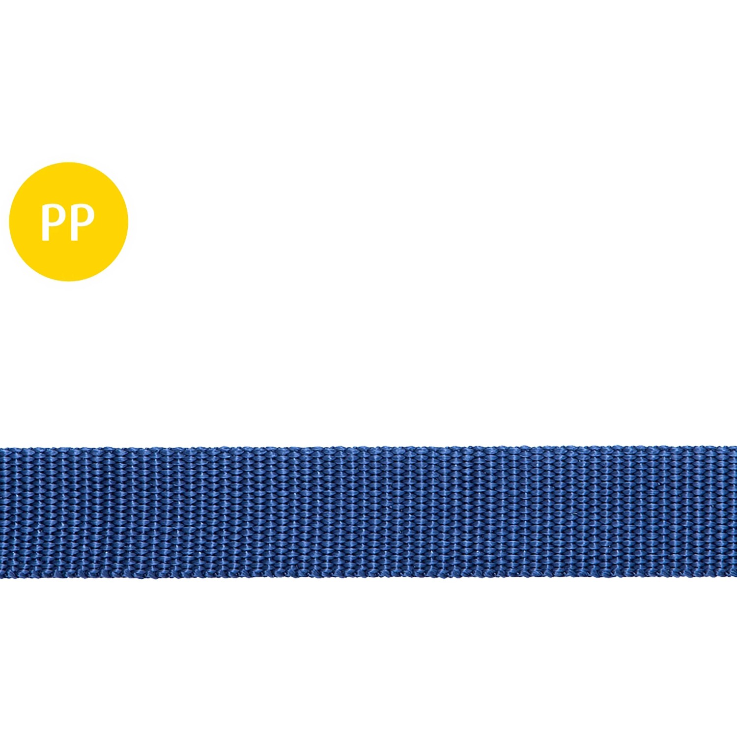 Conacord Gurtband Polypropylen Multifil 25 mm Blau Meterware