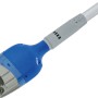 Bestway Flowclear AquaTec Poolsauger, kabellos mit Teleskopstiel für Pools bis Ø 305 cm.