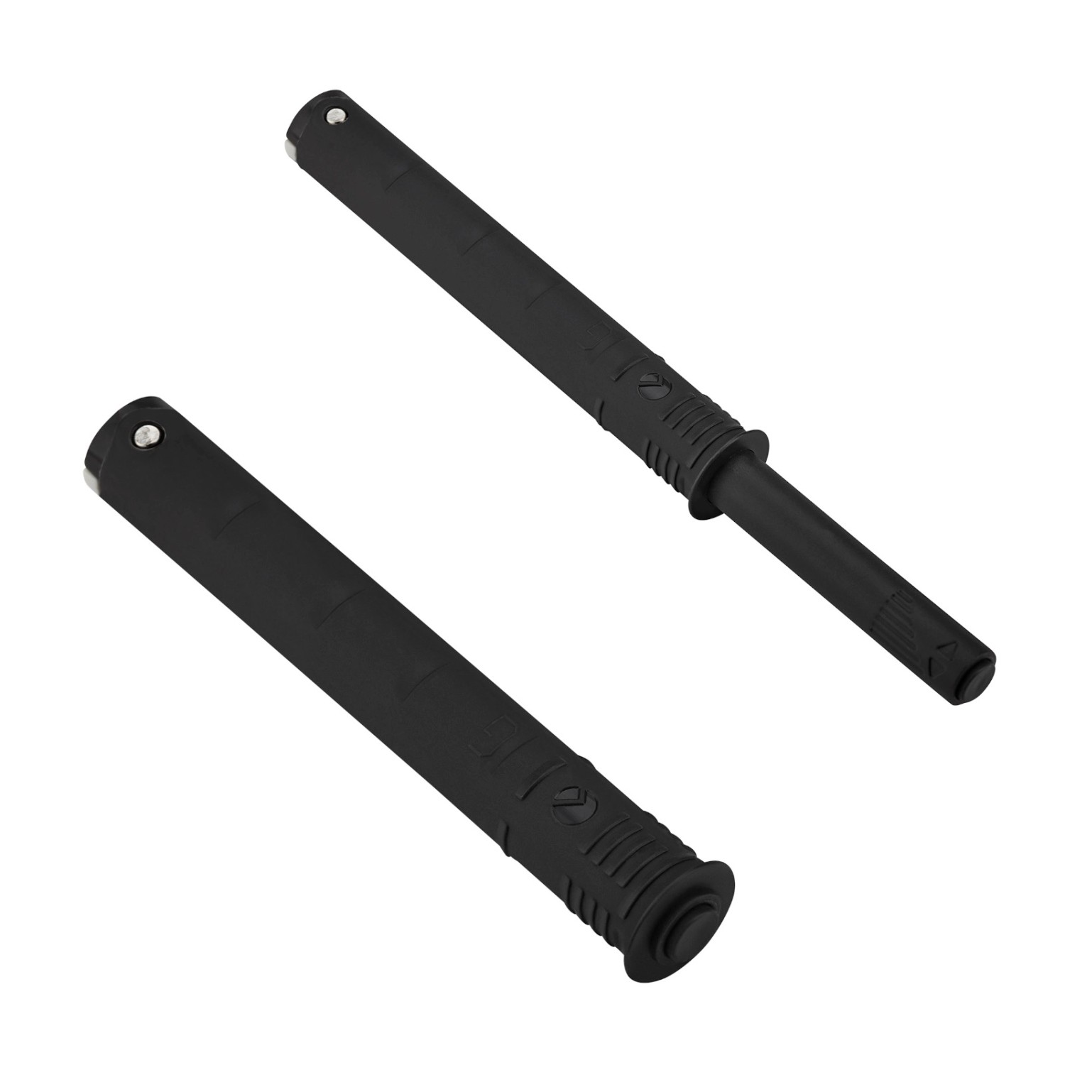 SOTECH K-Push Türdämpfer Push To Open mit Gummispitze Ausstoßweg 37 mm Anthrazit für Möbelscharniere mit Federn