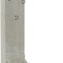 Grauer EHL Stützwinkel L-Stein, 50x155 cm, zur Abstützung von Hängen und für Mauersysteme.