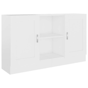 vidaXL Sideboard Weiß 120x30,5x70 cm Holzwerkstoff 802777
