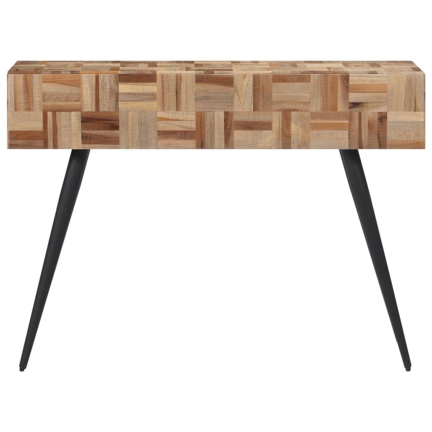 vidaXL Konsolentisch 110x34x80 cm Recyceltes Massivholz Teak günstig online kaufen