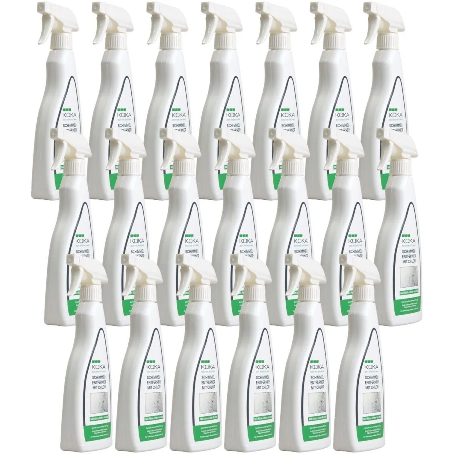 KOKA 20x Schimmelentferner mit Aktiv-Chlor-Formel je 500ml
