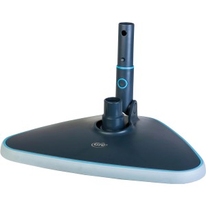 Gre Bodensauger Aufsatz Graphite, dreieckig, zur Poolreinigung. Zubehör für Poolsauger.