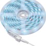 Aufgerolltes LED-Flexband RGB, 5 m, mit Fernbedienung. LED-Streifen für farbige Lichtakzente.
