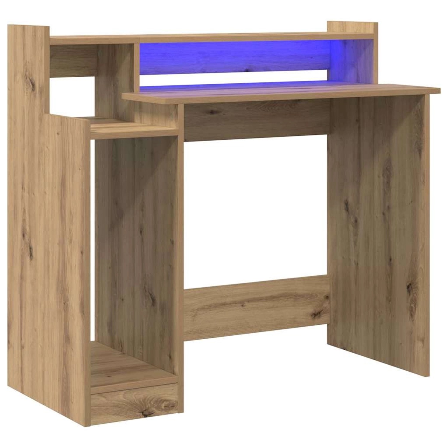 vidaXL Schreibtisch Artisan-Eiche 97 x 45 x 90 cm Holzwerkstoff 875241 günstig online kaufen