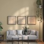 Wohnraum mit salbeibeiger Wandfarbe von CREATE! by OBI, matte Oberfläche.