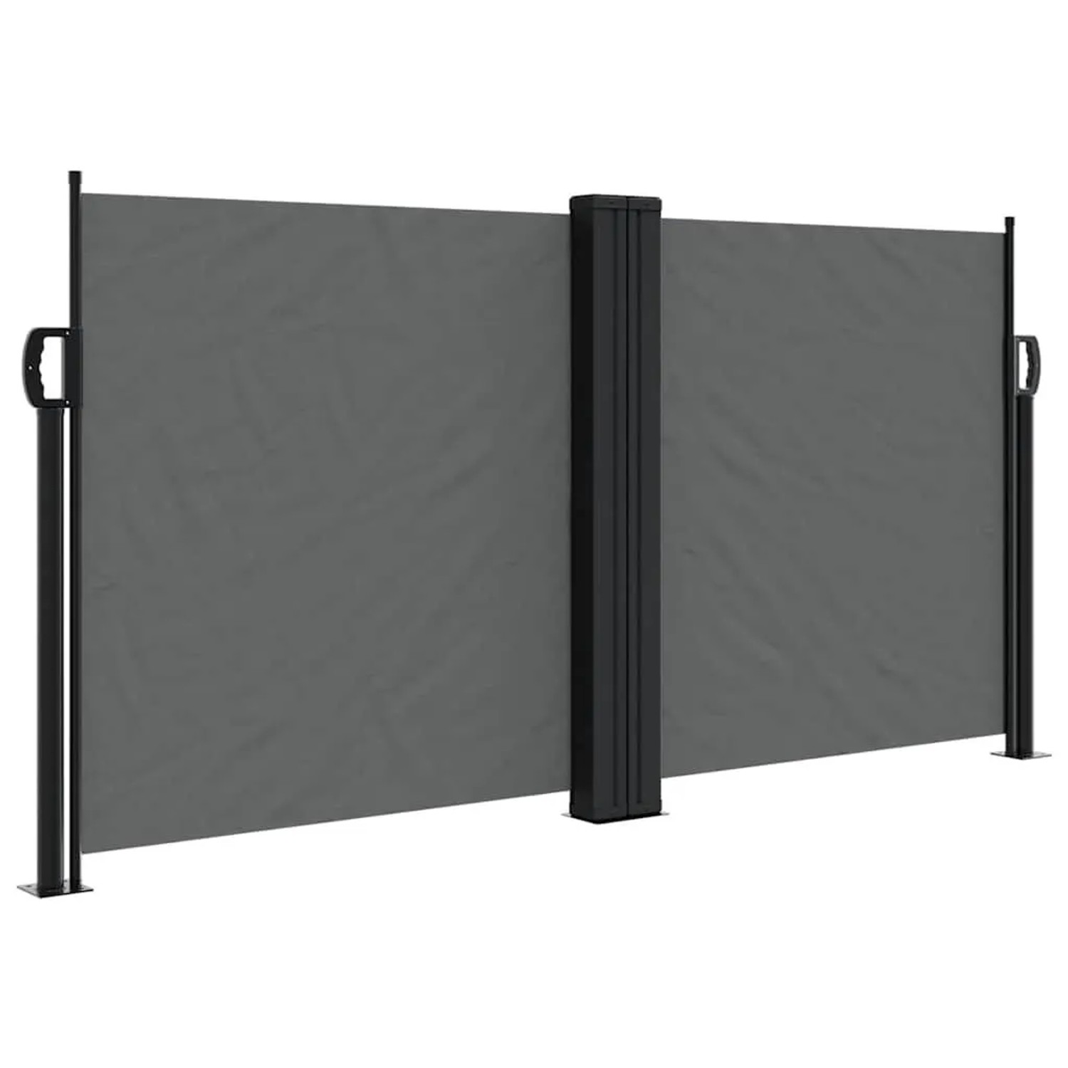 vidaXL Seitenmarkise Ausziehbar Anthrazit 120x600 cm 4004598