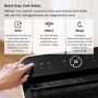 Bosch Cool 5000 Klimagerät: Detailaufnahme der Bedienelemente mit Auto-, Silent- und Sleep-Modus.