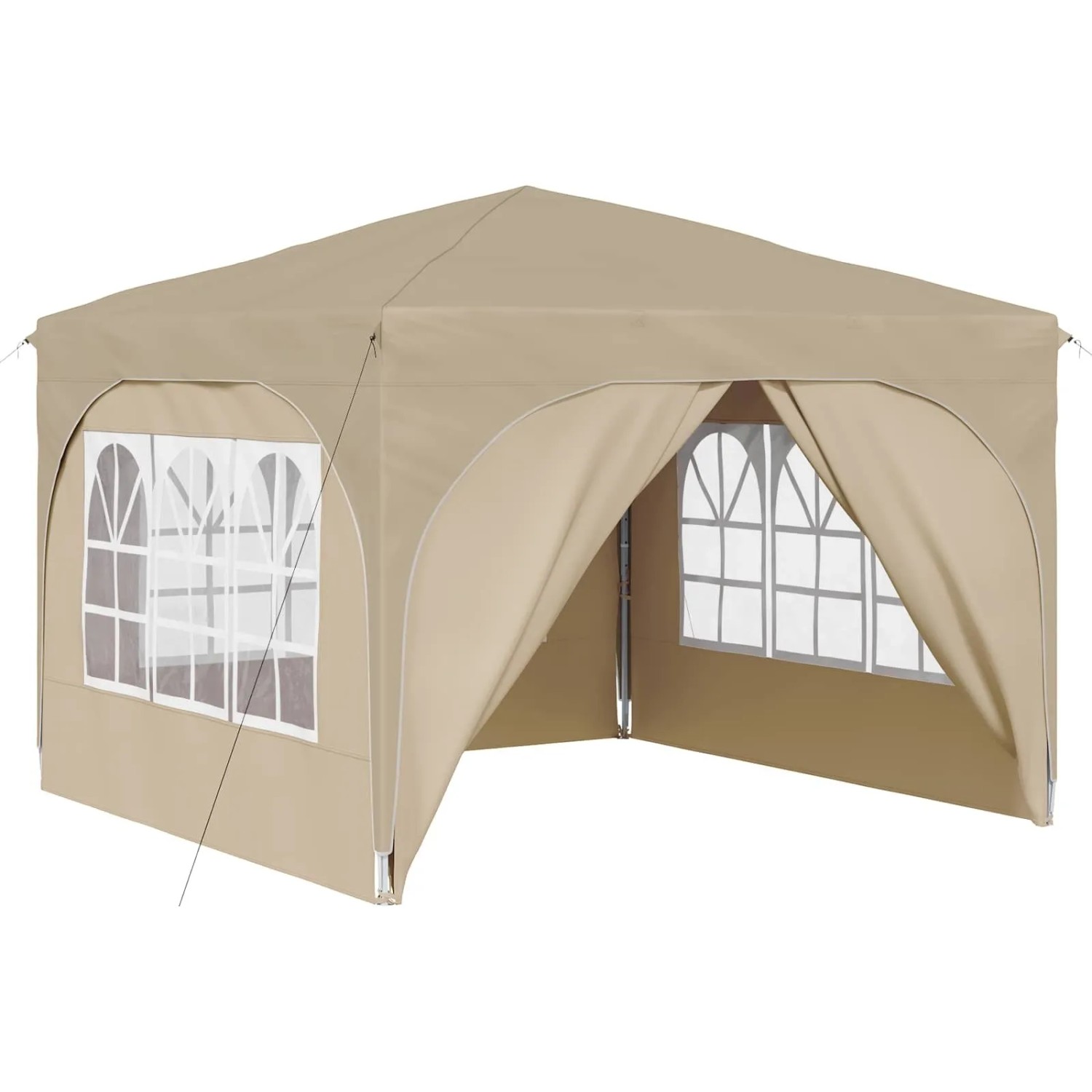 vidaXL Pop-Up Partyzelt 290 x 290 x 245 cm Creme 42019867
