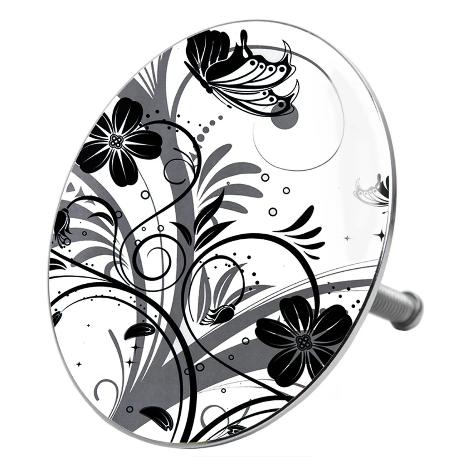 Sanilo Badewannenstöpsel Black Flower
