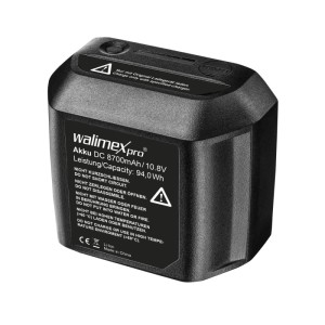 Walimex Pro Akku 8700Mah 10,8V 2Go Serie Studioblitz Ersatzakku Flash2Go Led2Go