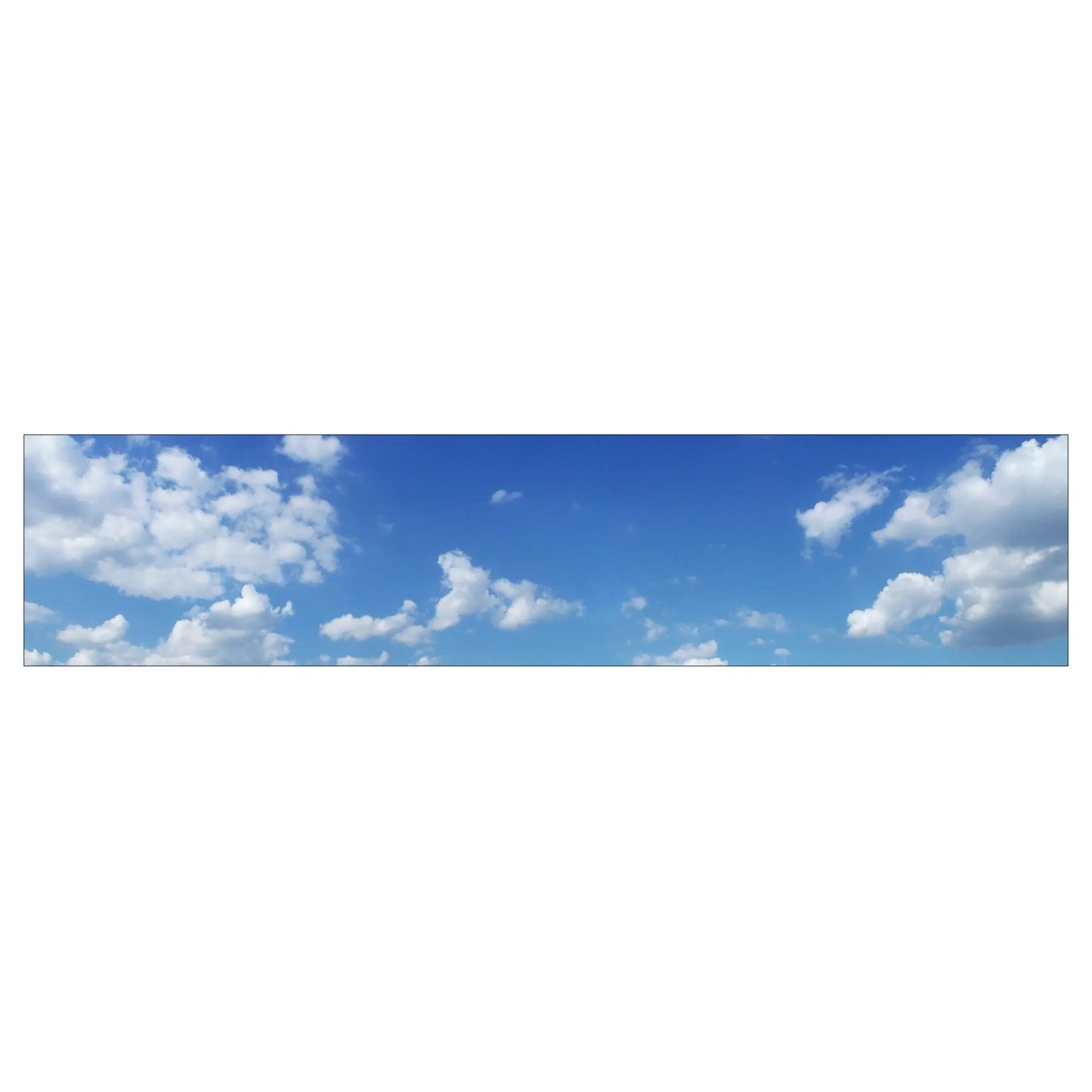MySpotti Küchenrückwand Profix Cucina Himmel 270 x 60 cm Himmelblau