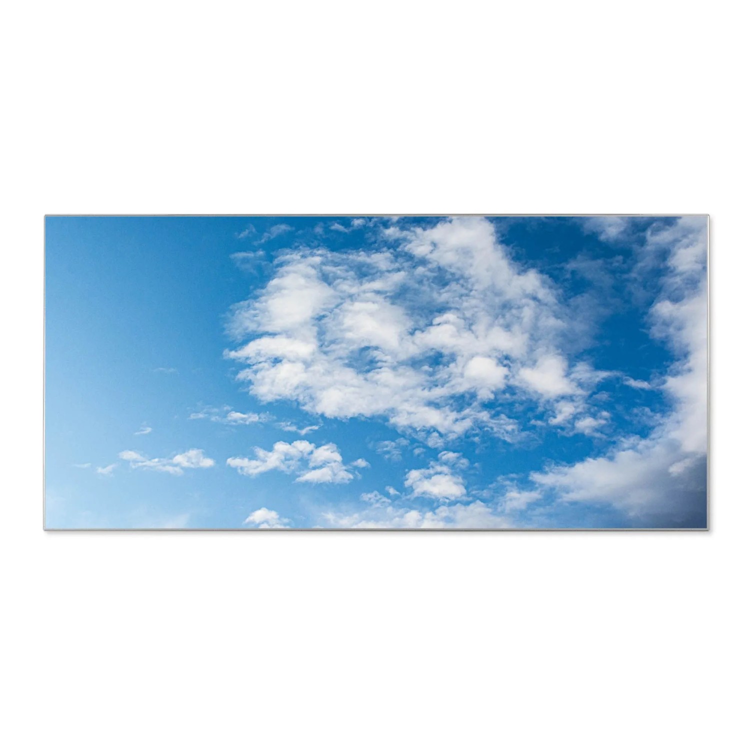 Banjado Magnettafel 78x37cm Magnetwand  Silber Aus Metall Magnetpinnwand Pi günstig online kaufen