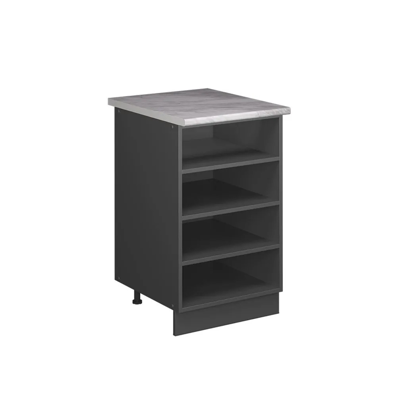 Vicco Küchenregal Fame-Line Anthrazit 50 x 82 AP Marmor Art Nr 65821