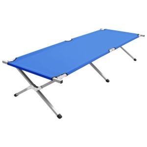 vidaXL Campingbett 210x80x48 cm XXL Blau 47735