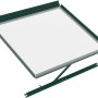 Vitavia Seitenfenster V, Smaragd, 59,5x79,2 cm, ESG 3 mm, für Gewächshäuser.