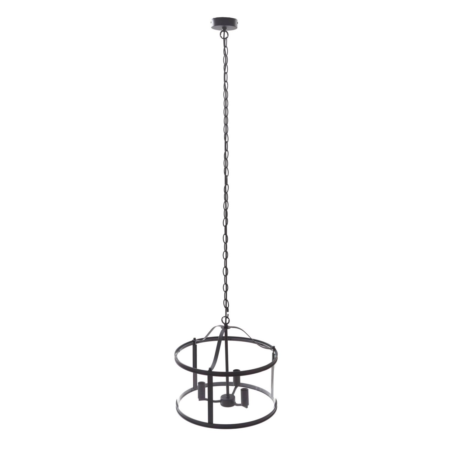 Lucande Pendelleuchte Eryk 10012952 Vintage Industriell in Schwarz aus Meta günstig online kaufen