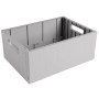 Graue Sunware Klappbox Sigma Home, 13 Liter, ideal zur Aufbewahrung und platzsparend zusammenklappbar.