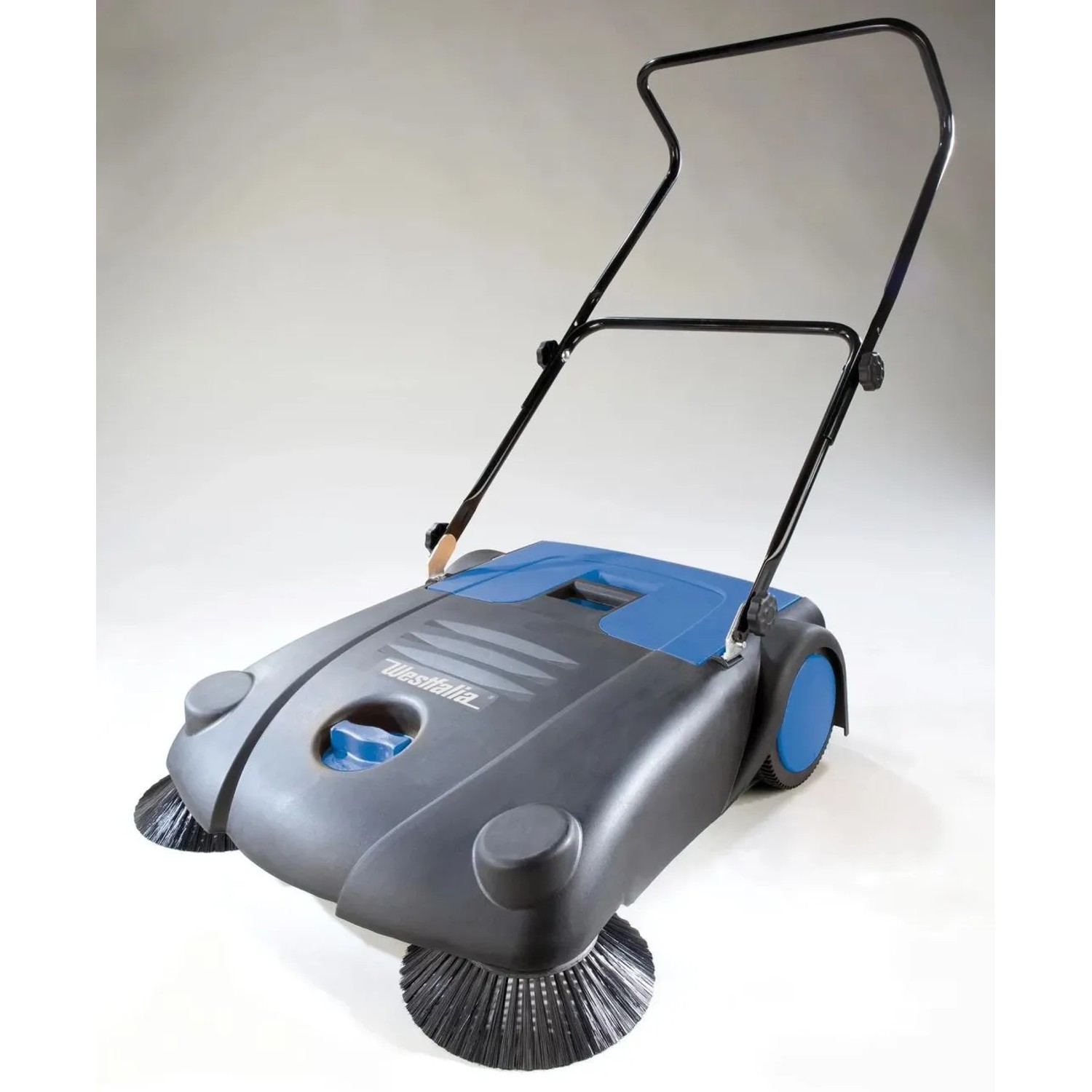 Westfalia Kehrmaschine 70 cm Arbeitsbreite 14 Liter SchmutzbehÄLter Grau Kunststoff_5