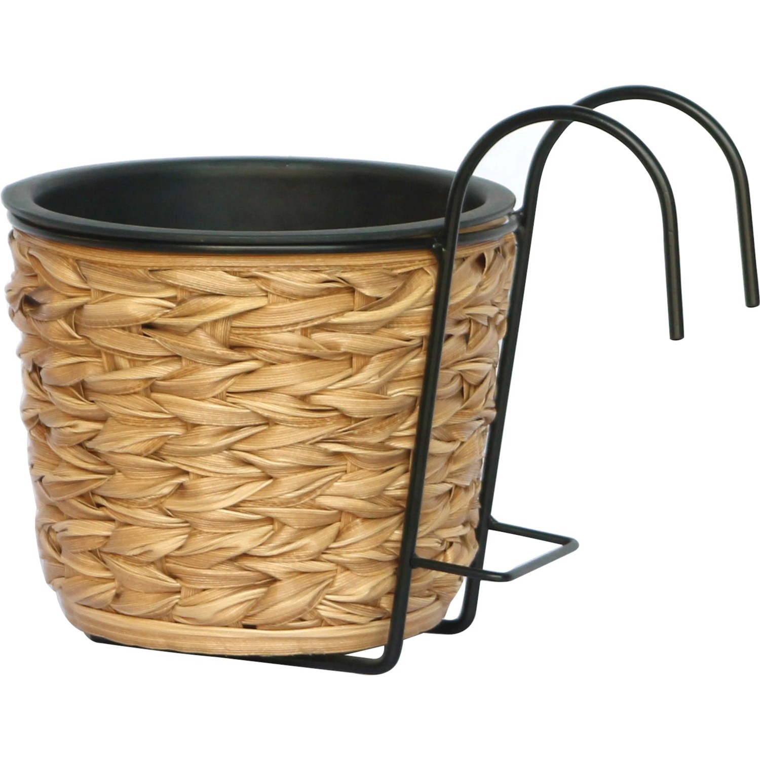 Hängetopf Balkon Polyrattan 19 x 22 cm kaufen bei OBI