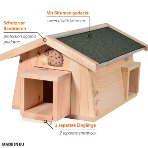 Dobar Igel-Futterhaus