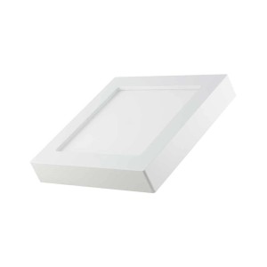 LUXULA LED Aufbauleuchte 12W 1190lm CCT 3000K-6000K Warm-Neutral-Kaltweiß Einstellbar Deckenleuchte Deckenspot Eckig