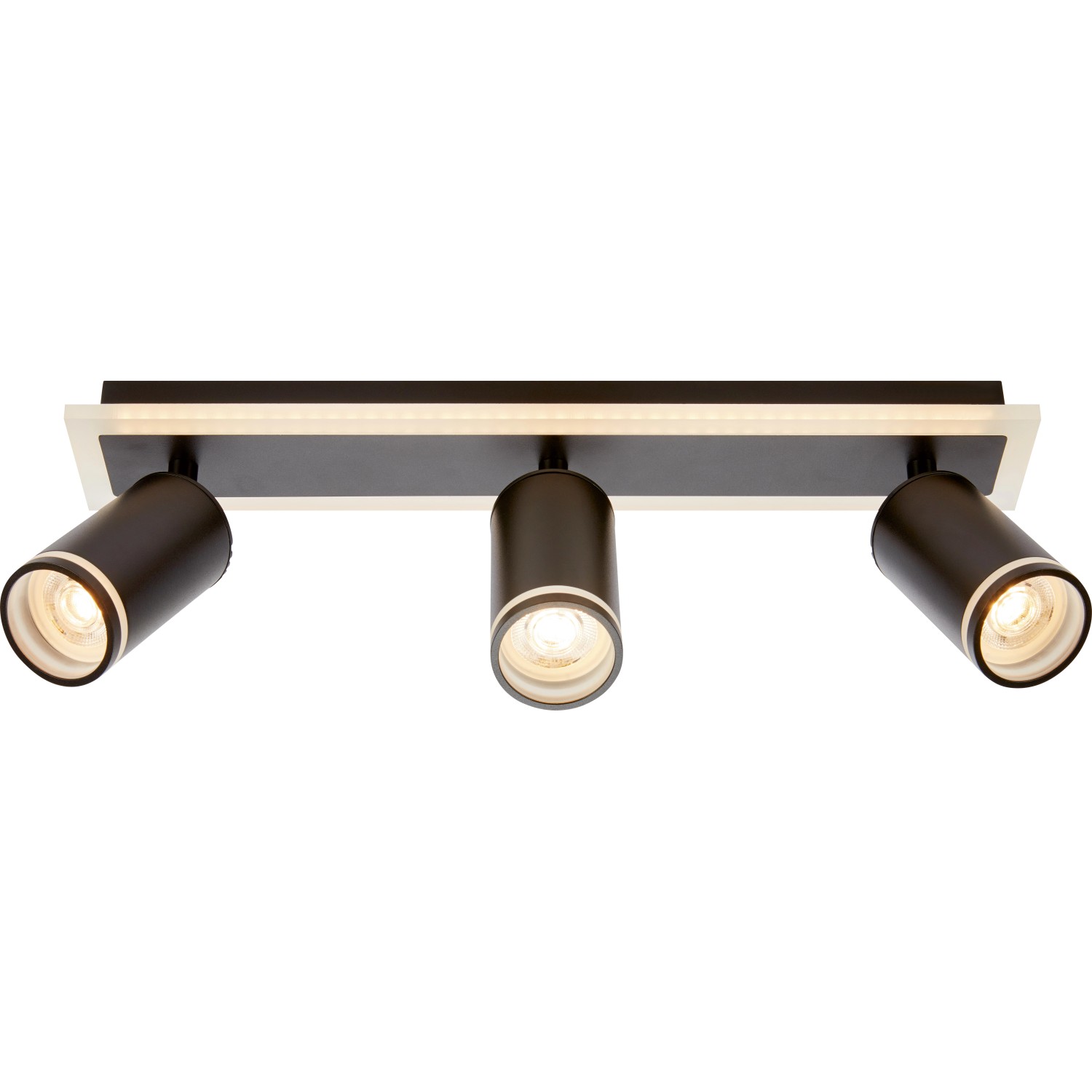 LED-Spot San Cataldo 3er Schwarz inkl. GU10 Leuchtmittel günstig online kaufen